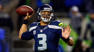 Russell Wilson threw for 310 yards in total against Saints