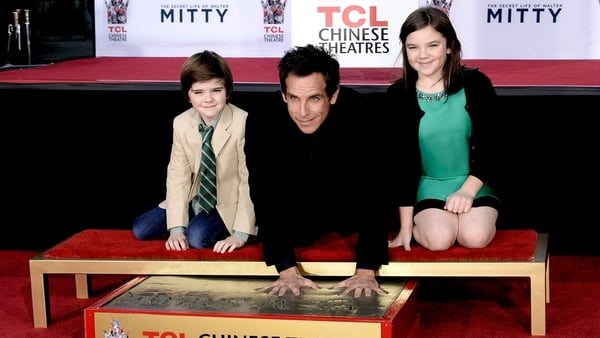 Ben Stiller with children, Quinlan and Ella