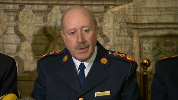Martin Callinan said he and his officers were going through the report line by line