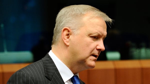 Olli Rehn said there would be two missions annually of visiting economists