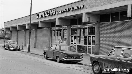 H. Williams Supermarket in Sandymount, Dublin 1972