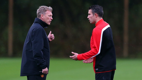 David Moyes said a lot of what had been written about Robin van Persie had been incorrect
