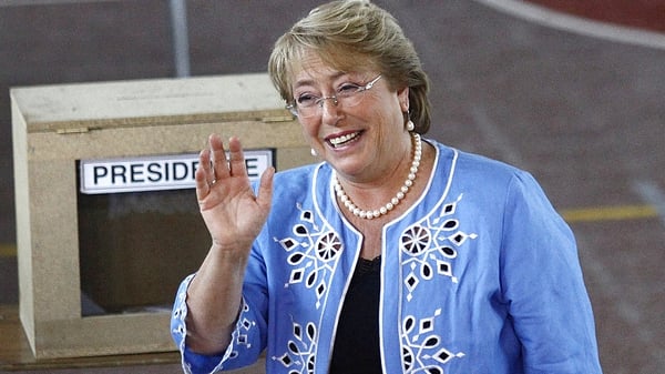 Former President Michelle Bachelet led the country from 2006 to 2010, impressed by her easy charm and plans to tackle deep income inequality