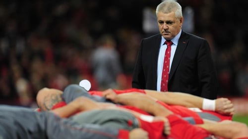 Warren Gatland: 'I did ask if he had any influence to try to make sure that the Irish fans didn't boo me too much at the Aviva Stadium.'