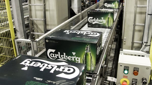 Higher sales in supermarkets are not compensating for loss of revenue in bars in western Europe, Carlsberg said
