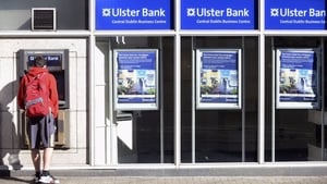 Ulster Bank's operating profit for the three months to March fell to €32m from €78m the same time last year