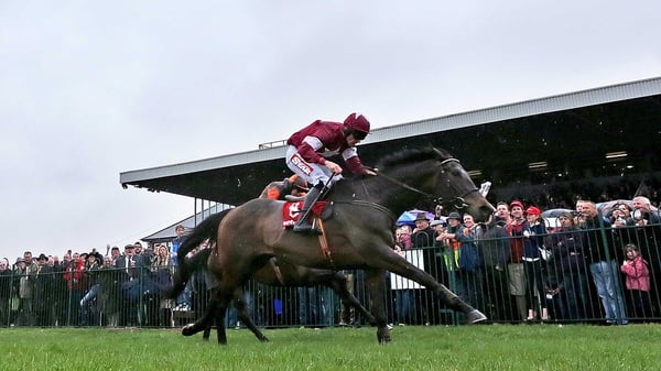 Davy Russell was in the plate when Sir Des Champs landed last season's Punchestown Gold Cup for Gigginstown