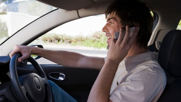 The study found answering the phone made motoring much more dangerous