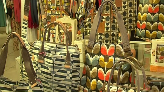 Orla Kiely Handbags, RTÉ News, 2012