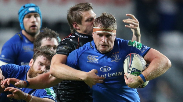 Jamie Heaslip returns at number eight with the captain's armband