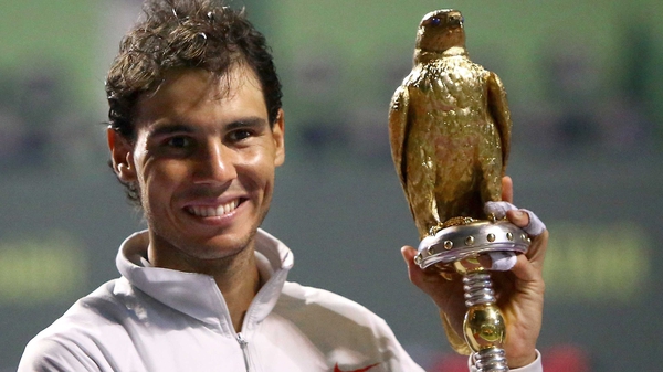 Victory took Nadal past Andre Agassi into eighth spot on the all-time list of ATP Tour title winners