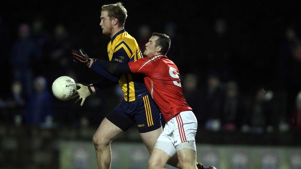DCU and Louth contested the first match of the new year
