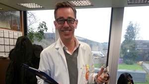 Ryan Tubridy gearing up to attend the BT Young Scientist and Technology Exhibition in the RDS