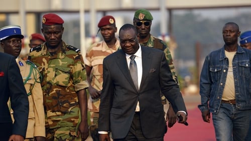 Former president Michel Djotodia is reported to have gone into exile in Benin
