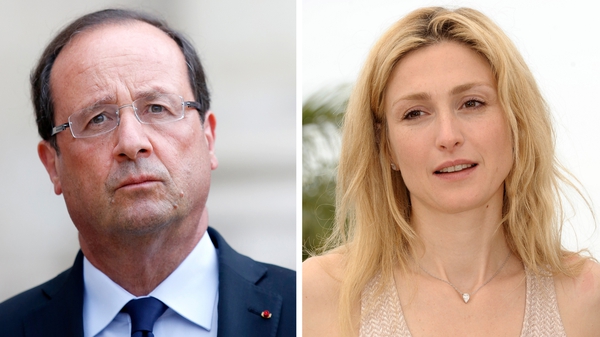 Francois Hollande is alleged to be having an affair with actress Julie Gayet
