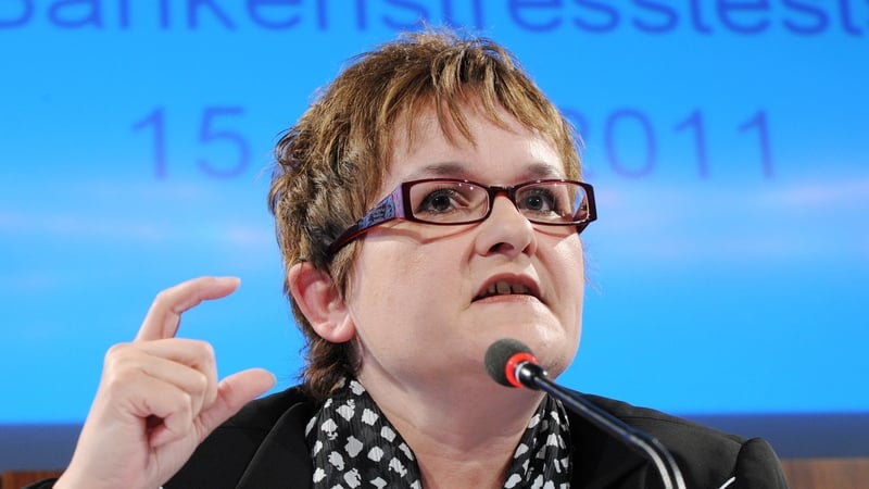 European Parliament voted 443 to 47 in favour of appointment of Sabine Lautenschlaeger to ECB
