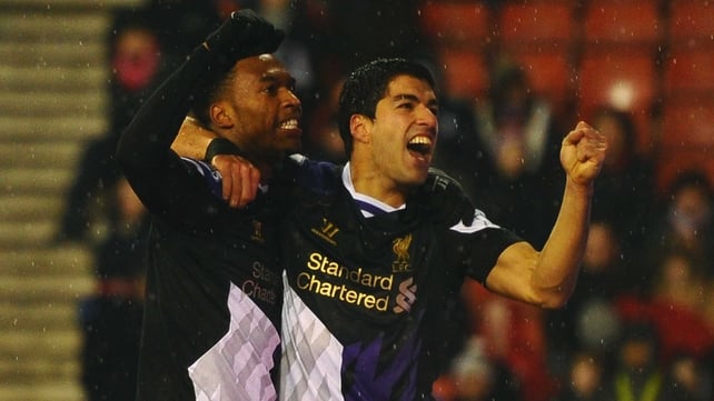 Daniel Sturridge and Luis Suarez