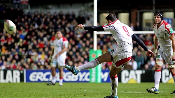 Ruan Pienaar could miss Ulster's clash with Leicester - he scored all of Ulster's points when they beat the Tigers last season