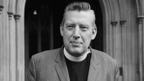 Ian Paisley at Westminster in 1970 to take his seat as the Protestant Unionist member of Parliament for Antrim (North)