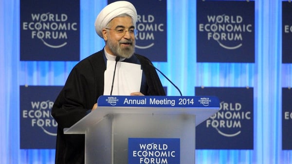 Hassan Rouhani said relations with Europe were normalising