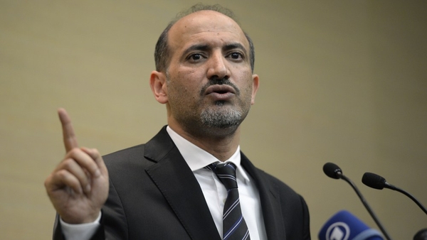 Ahmed Jarba said he was looking forward to a future without President Bashar al-Assad