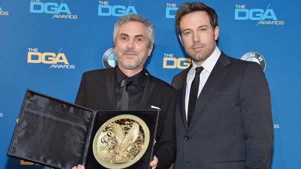 Ben Affleck presented Alfonso Cuaron with his Directors Guild of America award