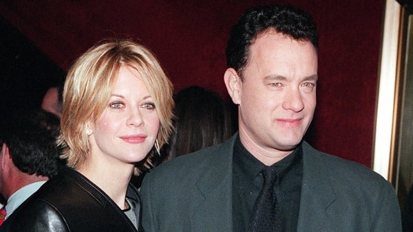 Tom Hanks and Meg Ryan pictured in 1998