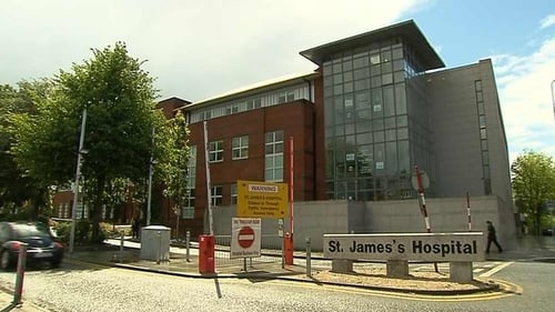 A 19-year-old man is being treated at St James' Hospital in Dublin