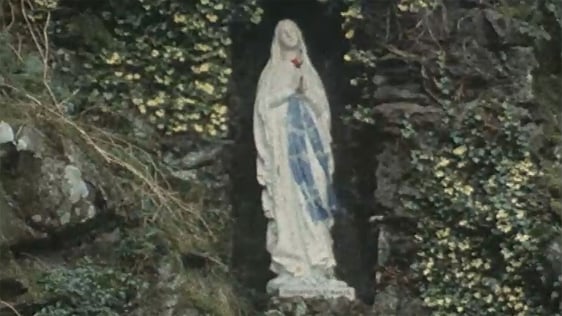 Grotto in Granard where Ann and her baby were found.