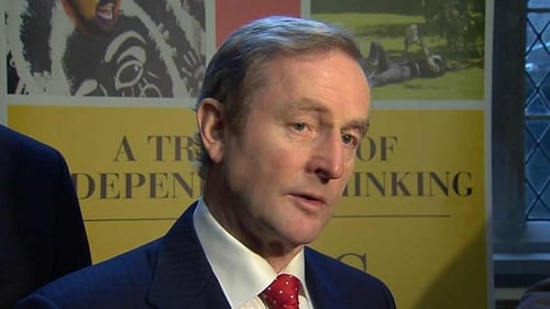 Enda Kenny said the tax model used by Ireland could be replicated in other countries