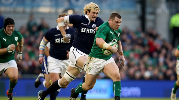 Cian Healy: 'I'm going to have to be pretty fired up, and the front row will have to work pretty well as a unit.'