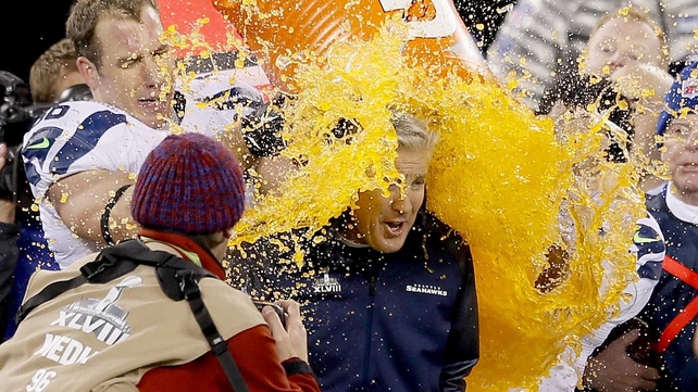 Seahawks head coach Pete Carroll 