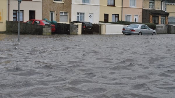 Parts of Limerick city were badly hit by flooding over the weekend (Pic: Michael Cantillon)