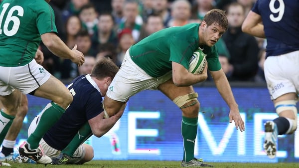 Flanker Chris Henry got the nod to fill injured Sean O'Brien's boots against Scotland