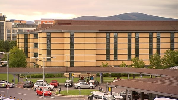 Tallaght Hospital is among the worst affected this morning