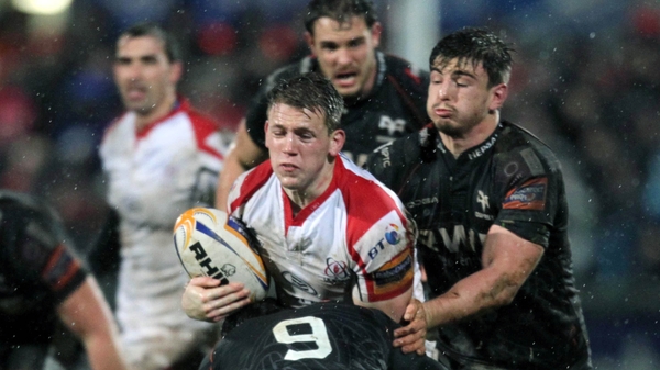 Craig Gilroy one of seven Irish internationals in the Ulster side