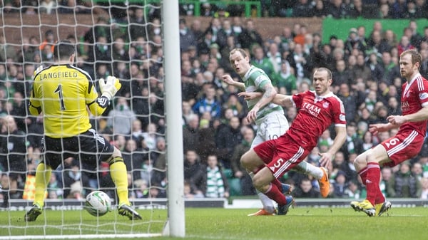 Anthony Stokes put Celtic ahead early on