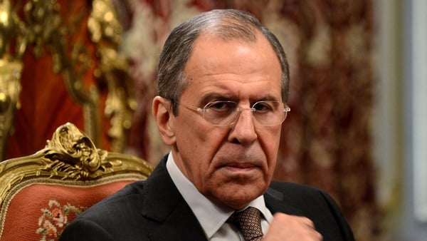 Sergei Lavrov urged the Security Council to ready a resolution condemning 'terrorist activity'