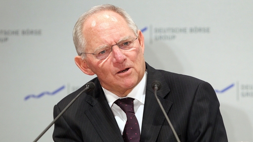 Falling prices not a danger for the euro zone says German finance minister
