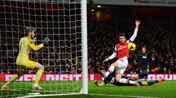 Olivier Giroud spurned Arsenal's best chances