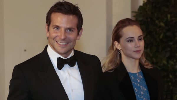 Bradley Cooper and Suki Waterhouse attend a White House dinner