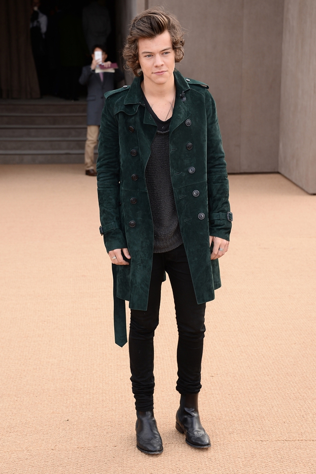 Stars turn out for Burberry at LFW