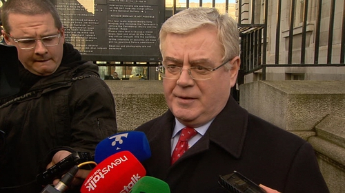 Eamon Gilmore said the Cabinet would return to the issue of water charges when there was some more work done on it
