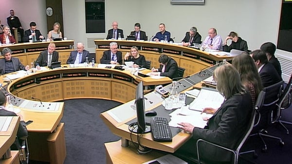 Alan Shatter appeared before a joint Oireachtas committee