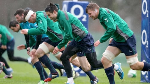 Conor Murray stars at scrum-half, while Jordi Murphy is named on the bench