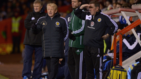 Gordon Strachan was upbeat despite his side's defeat to Germany