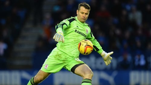 Shay Given has just returned to Villa from a loan spell at Middlesbrough