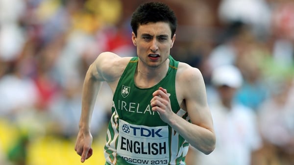 Mark English finished over a second inside the indoor European qualifying mark