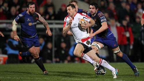 Tommy Bowe scored two tries for Ulster last Friday on his return to competitive action