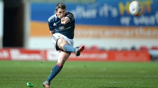 Ian Keatley's boot was not enough for Munster at Parc y Scarlets